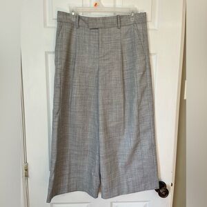 LORD + TAYLOR wide leg cropped trousers